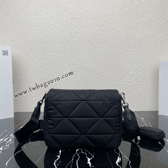 Prada專櫃新款大號三合一肩背包 1BD290 普拉達Re-Nylon再生尼龍單肩包 csp1594